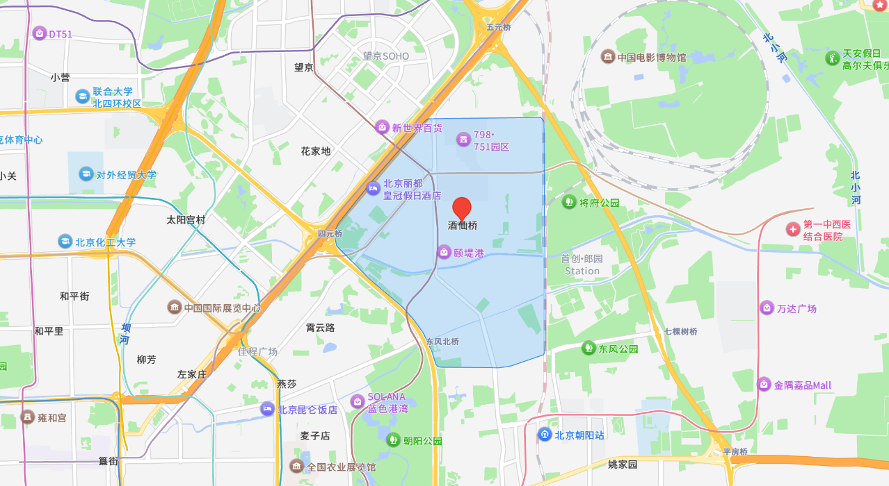 酒仙桥机房的位置在哪